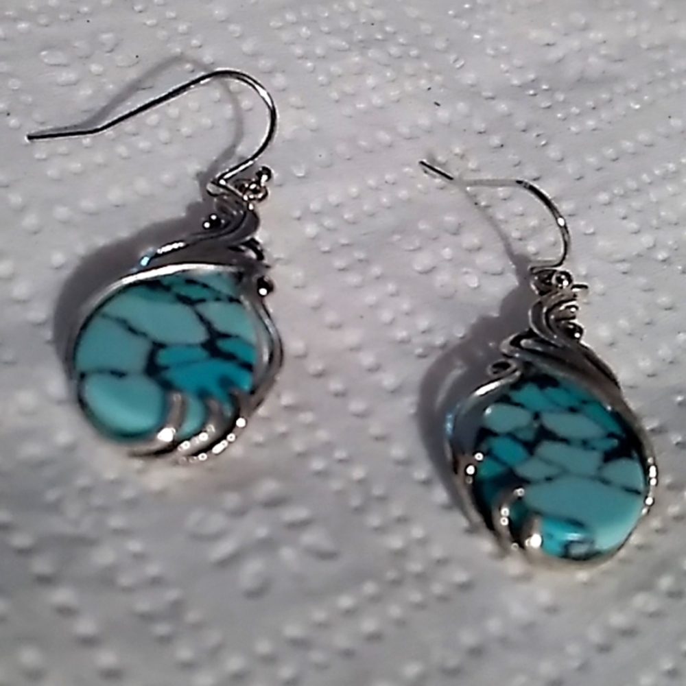 Turquoise earrings